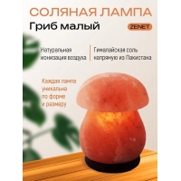 Солевая лампа Гриб малый ZENET ZET-118