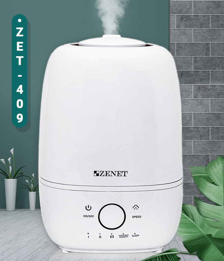 Увлажнитель воздуха с ароматизацией Zenet ZET-409 на 4,5 л  .